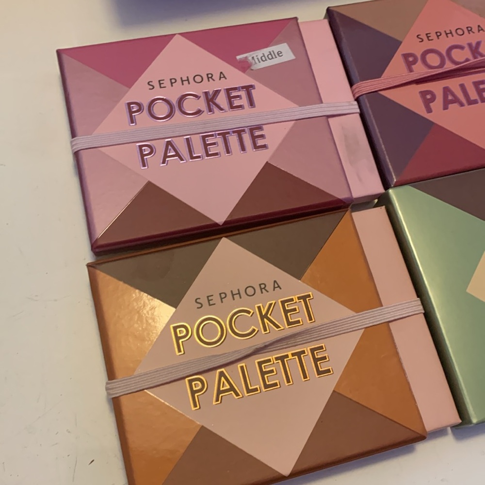 4 Sephora pocket eyeshadow palettes - Picture 2 of 7